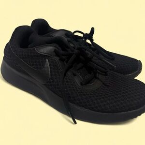 Nike Black Mesh Sneakers